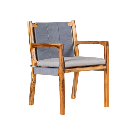 Baku Dining Chair with Armrest