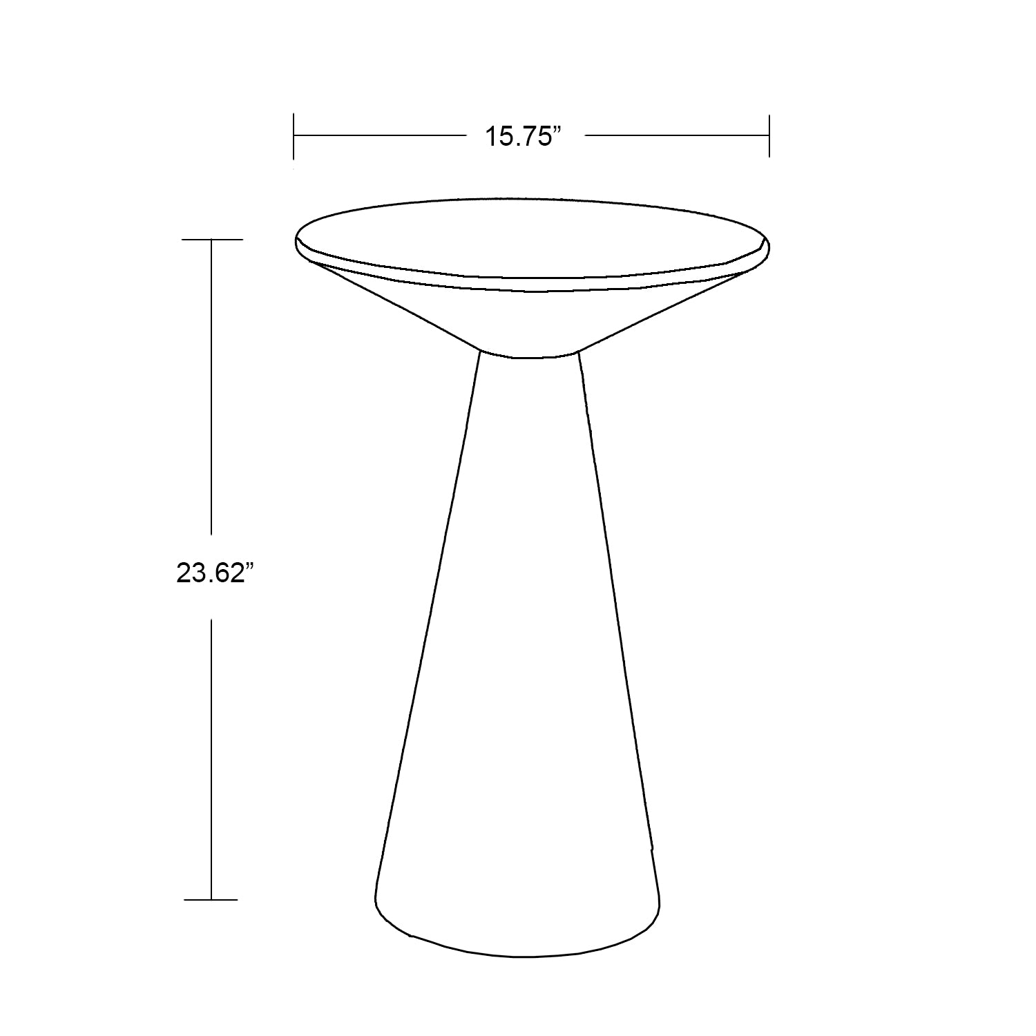 Antorcha Side Table