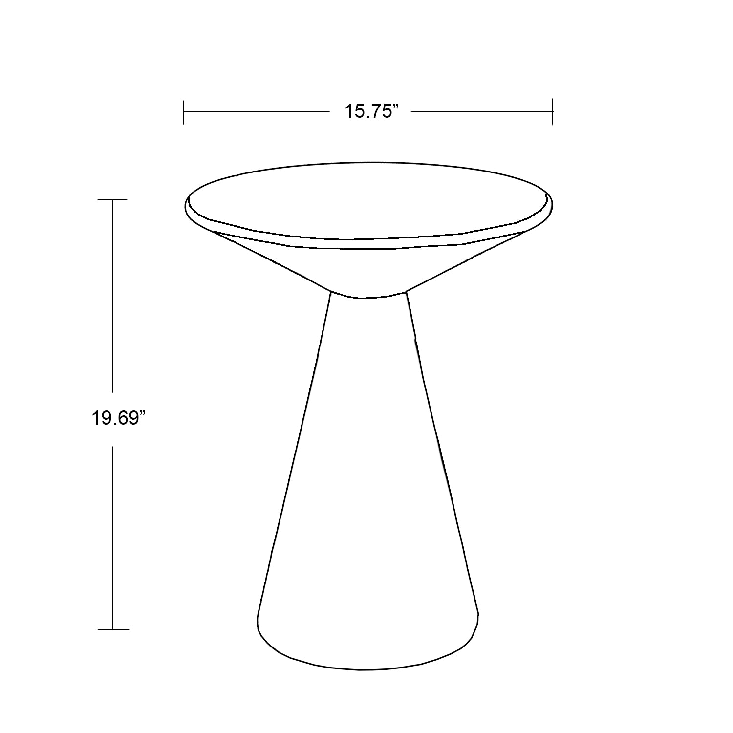 Antorcha Side Table