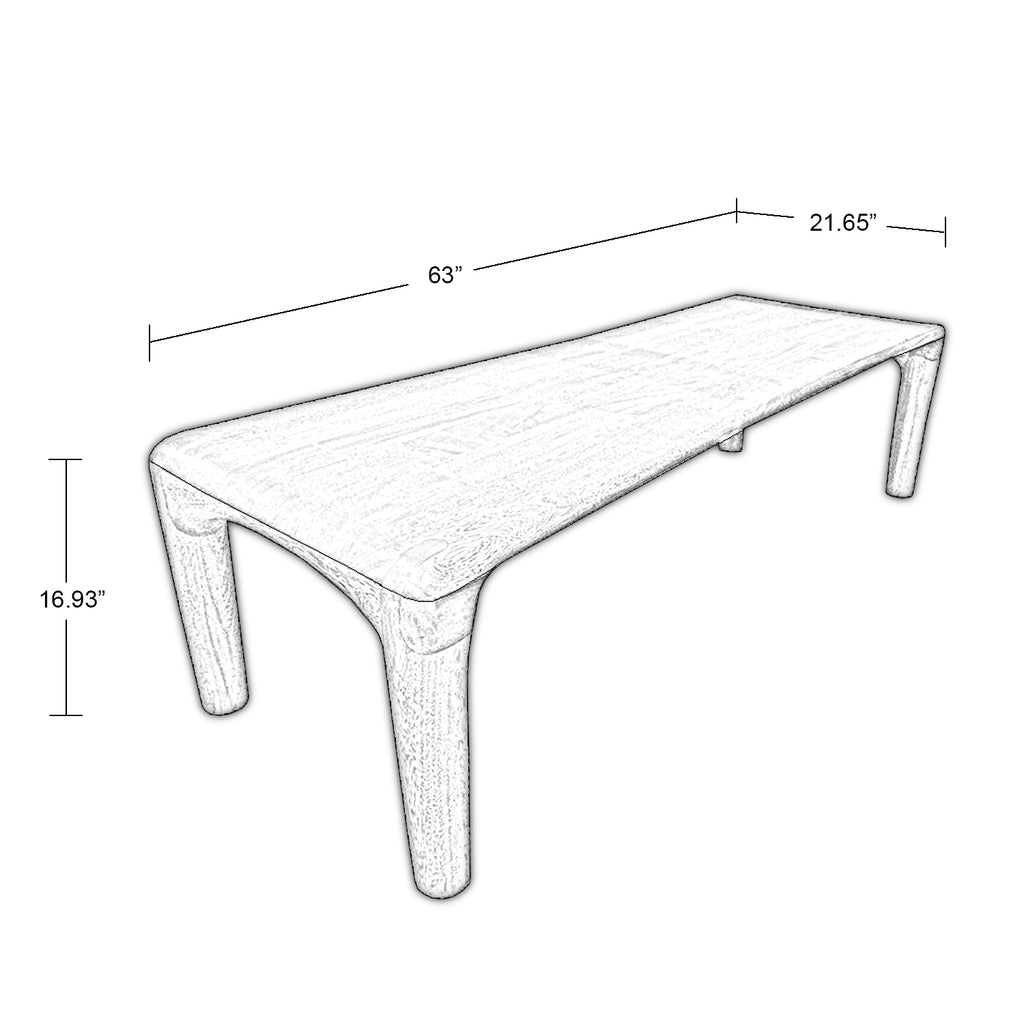 Compass Bench – Kao Furniture