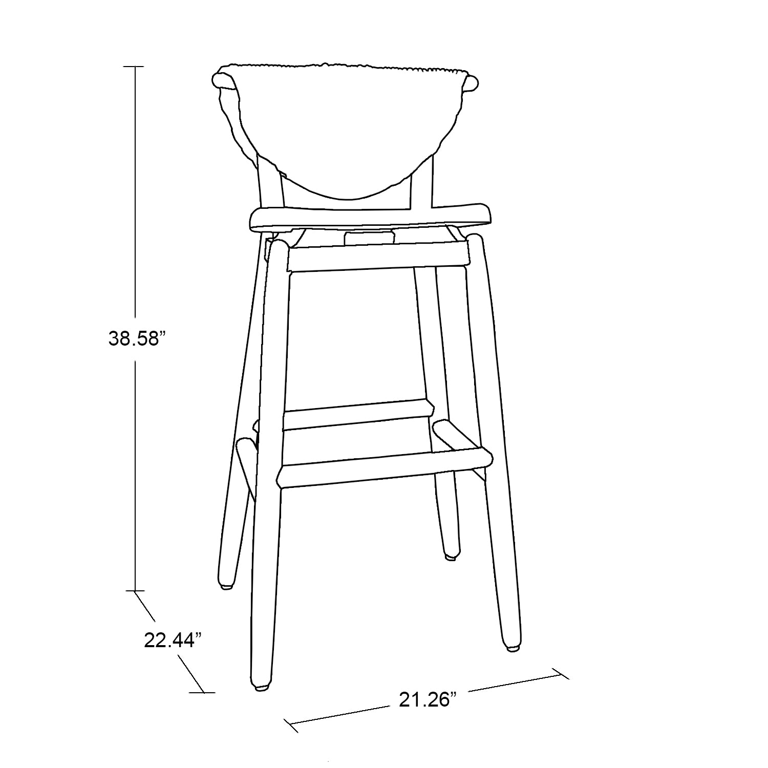 Petra Mol Bar Stool