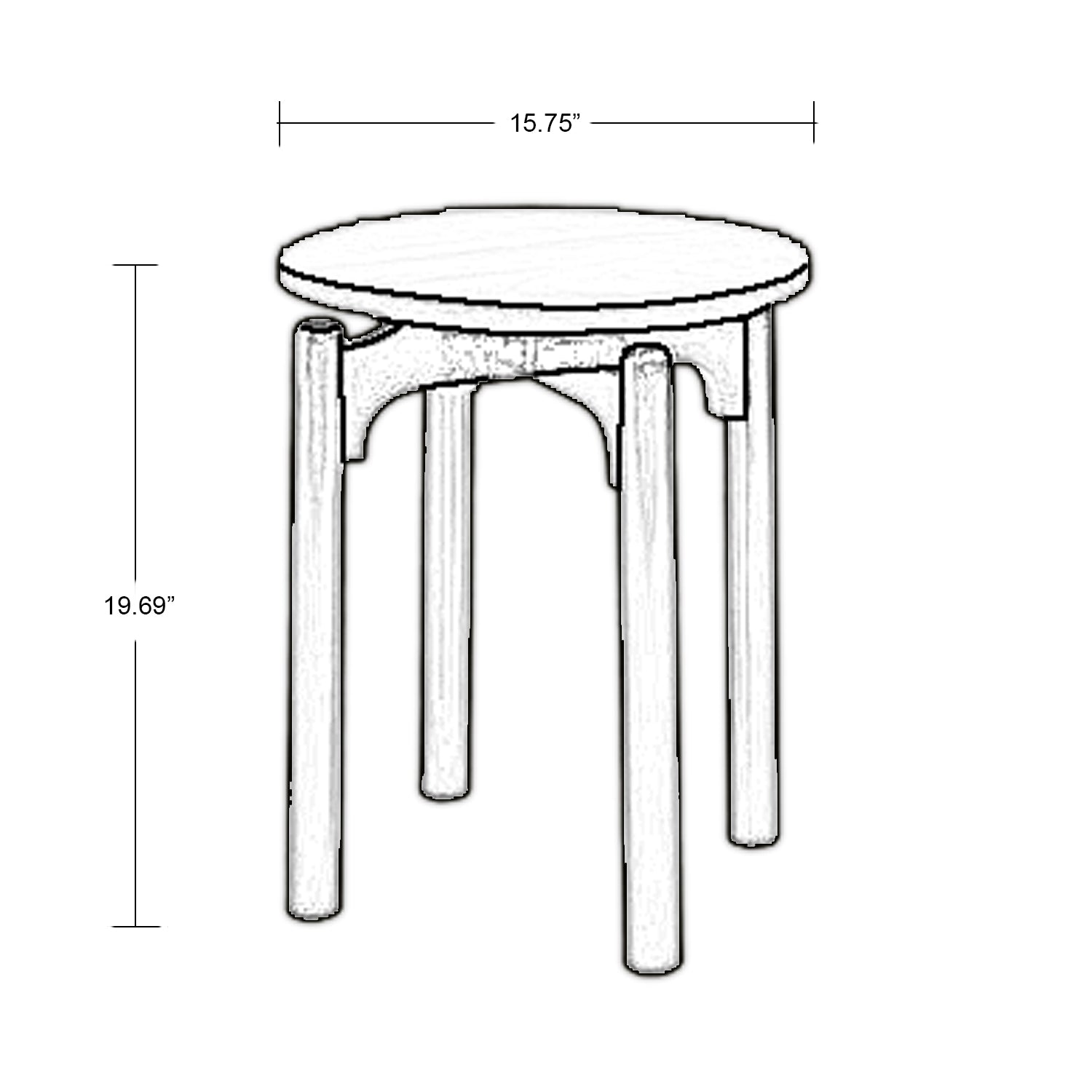 Romina Side Table