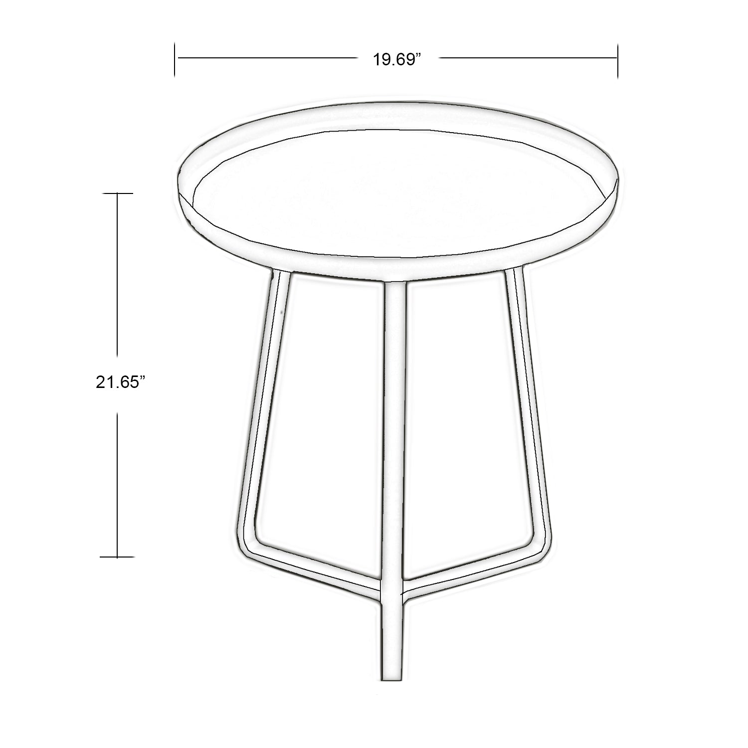 Venecia Side Table