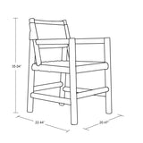 Beka Dining Chair with Armrest