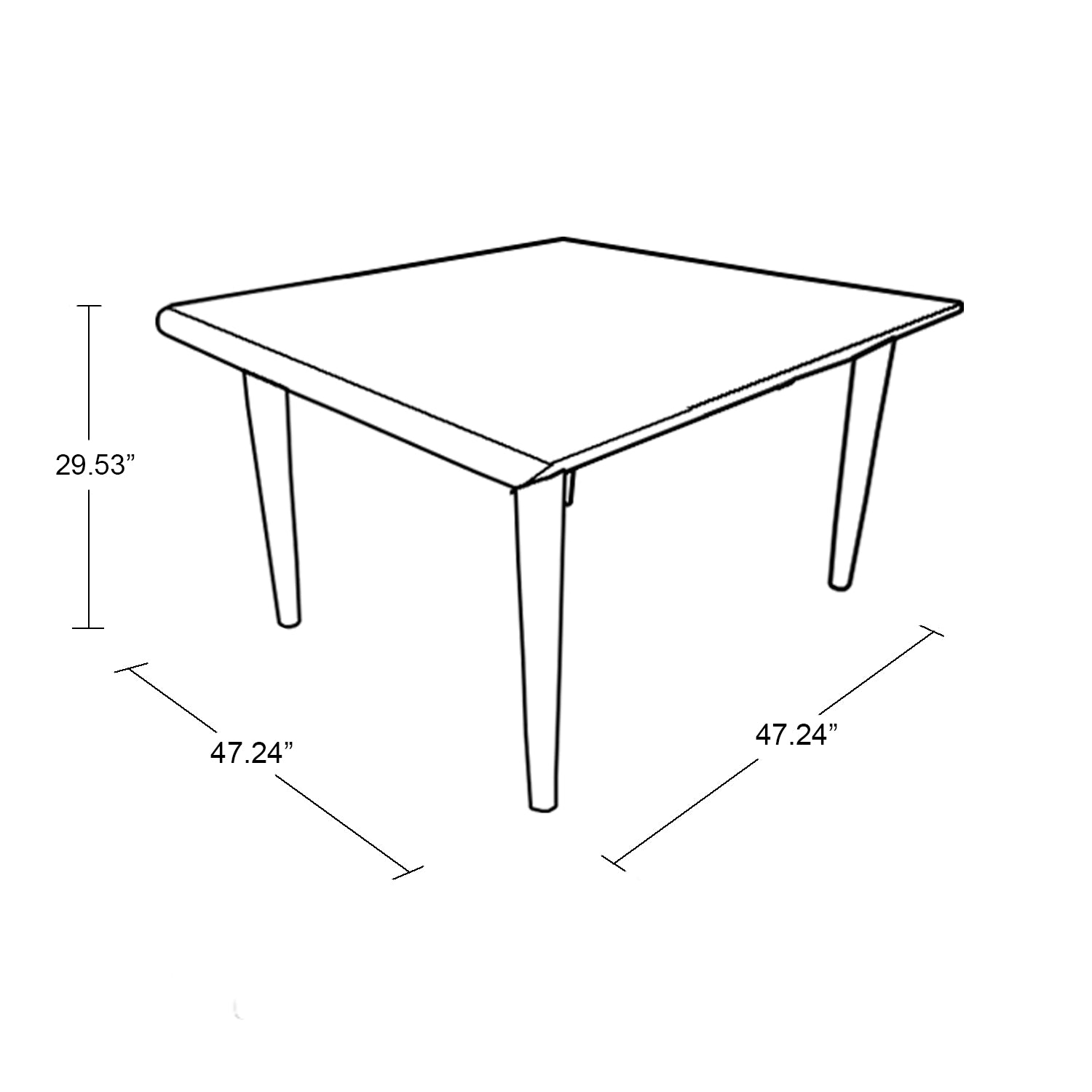 Cinnamon Dining Table