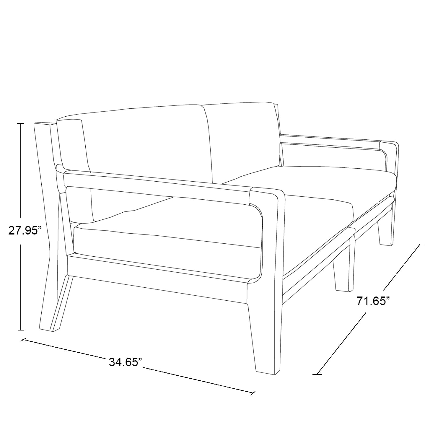 Tekat Sofa Double