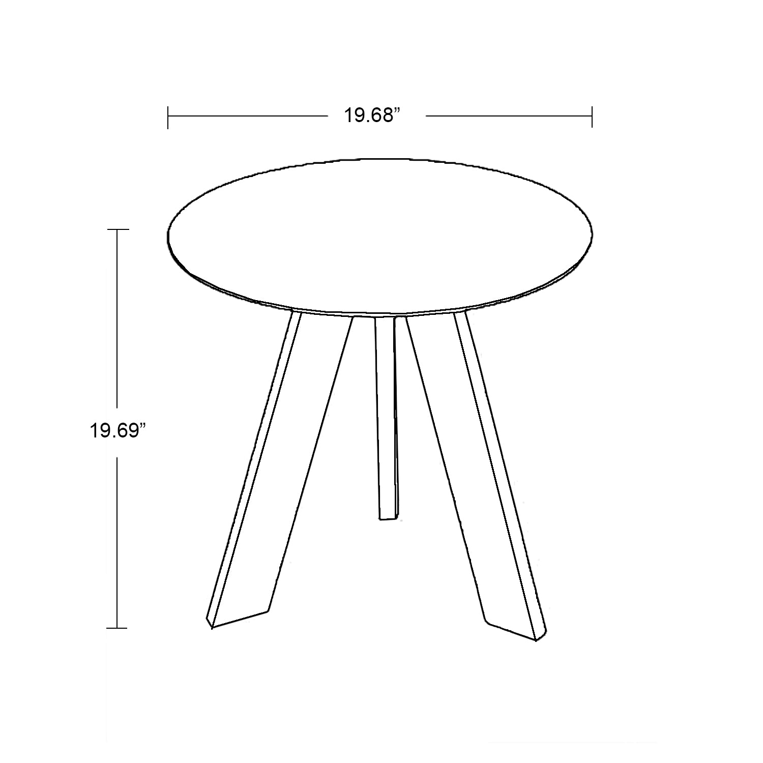 Tripie Side Table